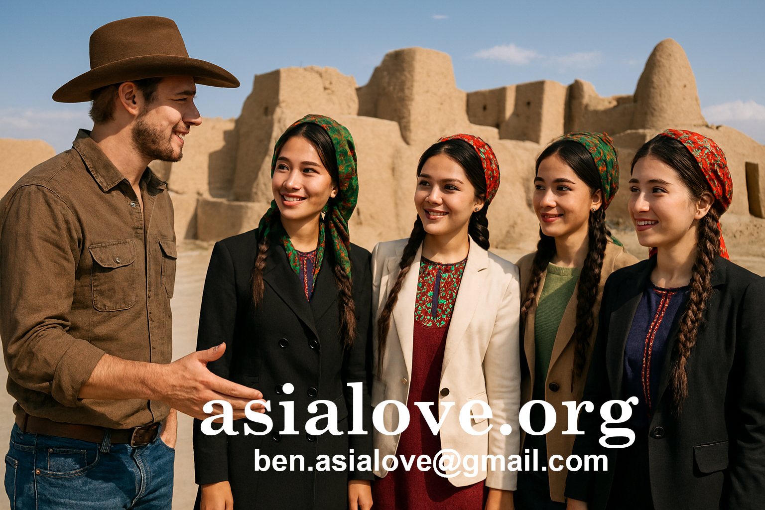 Turkmen women – Ashgabat